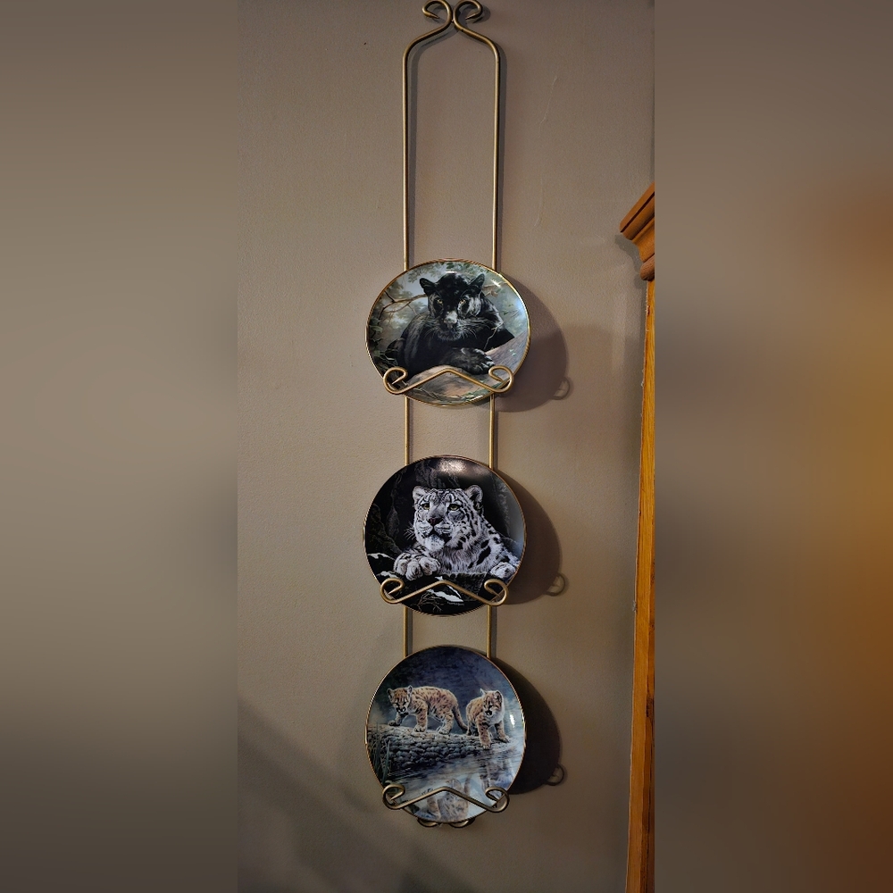 Gold plate rack